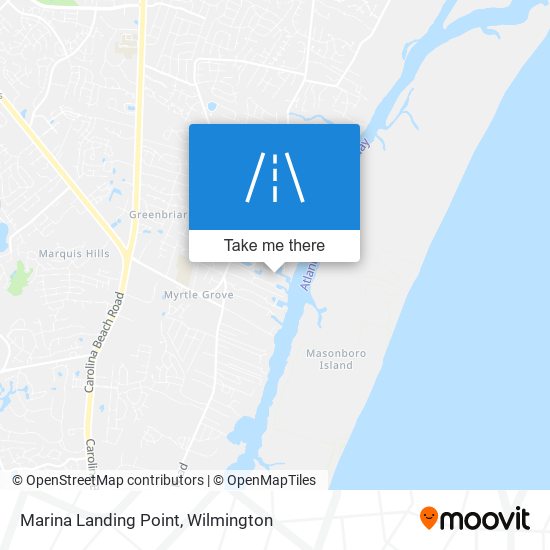 Marina Landing Point map