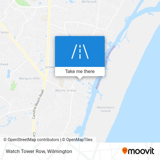 Watch Tower Row map