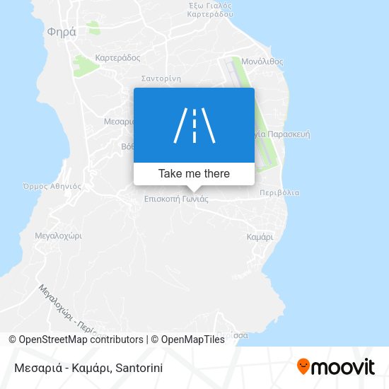 Μεσαριά - Καμάρι map
