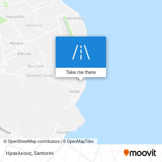 Ηρακλεους map