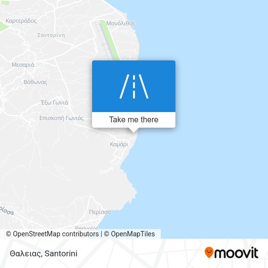 Θαλειας map