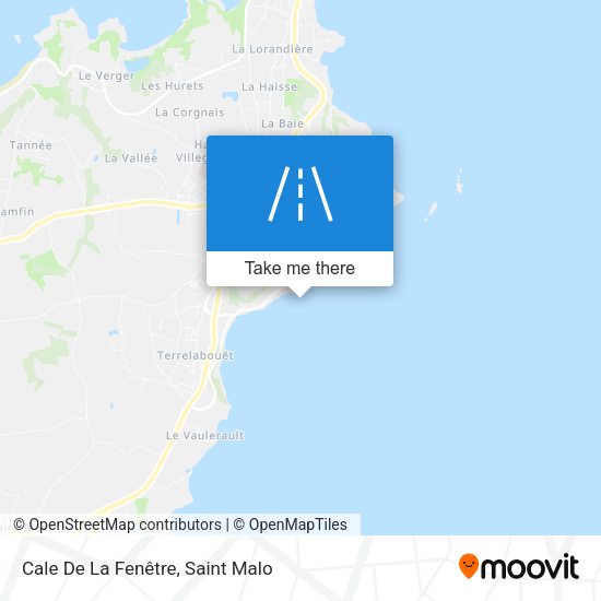 Cale De La Fenêtre map