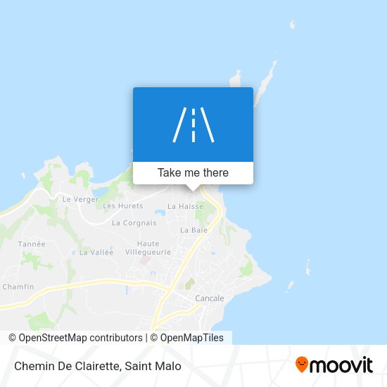 Chemin De Clairette map