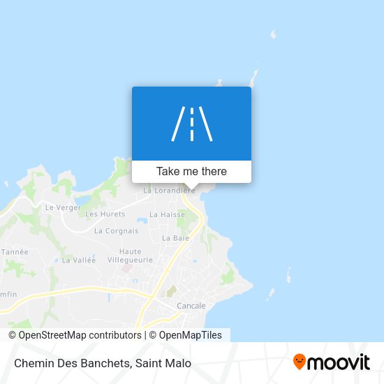 Chemin Des Banchets map