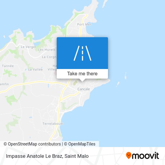 Impasse Anatole Le Braz map