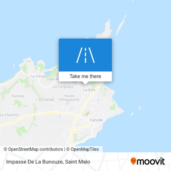 Impasse De La Bunouze map