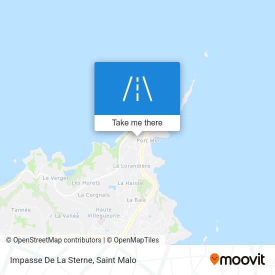Impasse De La Sterne map