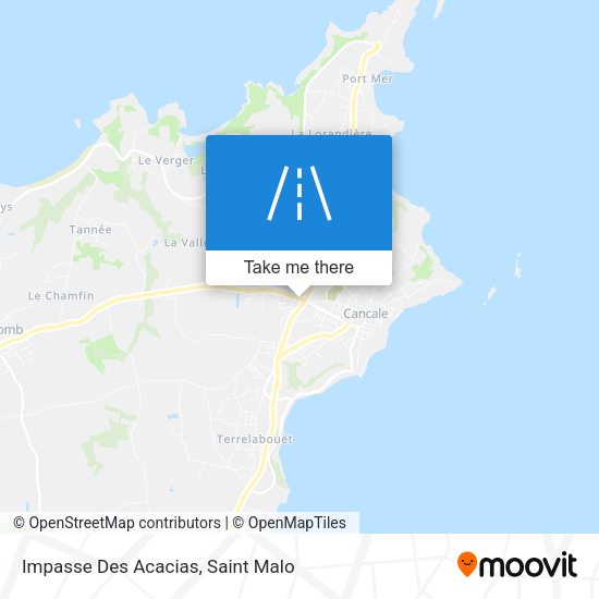Impasse Des Acacias map