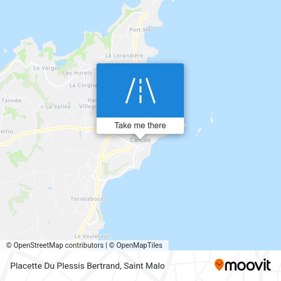 Placette Du Plessis Bertrand map