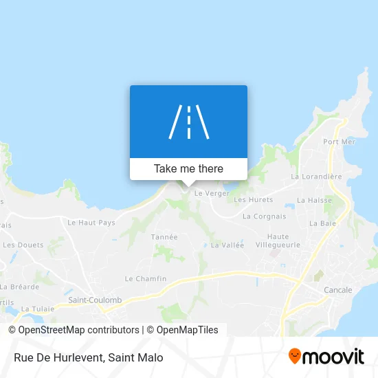 Rue De Hurlevent map