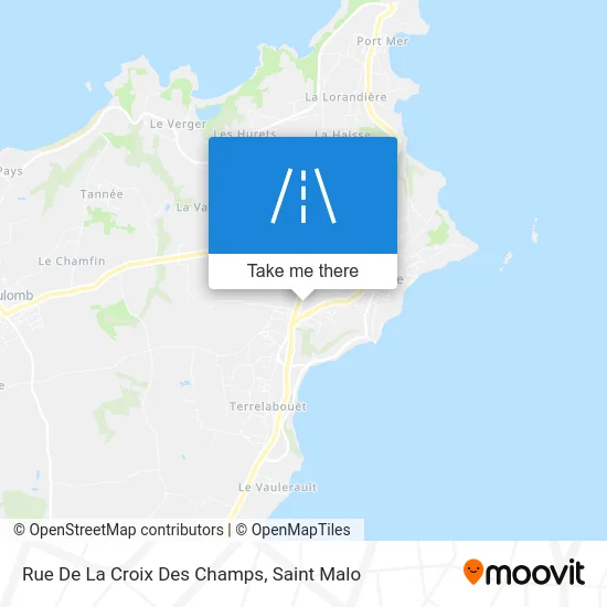 Rue De La Croix Des Champs map