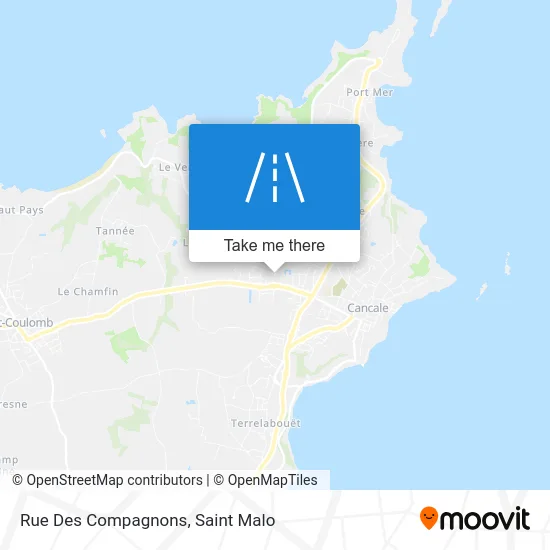 Rue Des Compagnons map