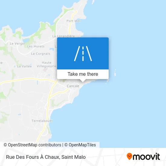 Rue Des Fours À Chaux map