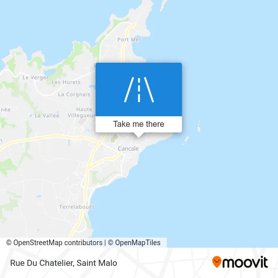 Rue Du Chatelier map