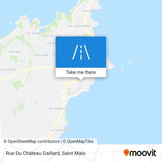 Rue Du Château Gaillard map