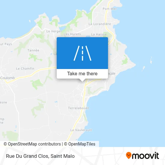 Rue Du Grand Clos map