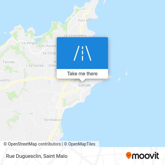 Rue Duguesclin map