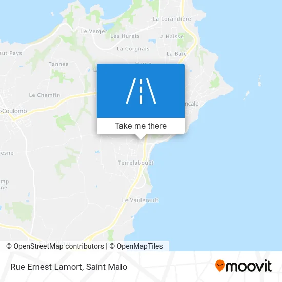 Rue Ernest Lamort map