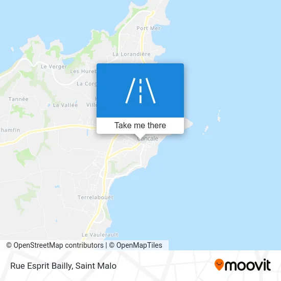 Rue Esprit Bailly map
