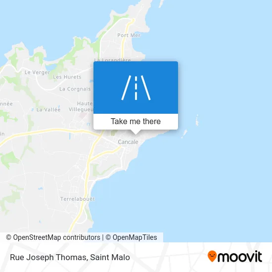 Rue Joseph Thomas map