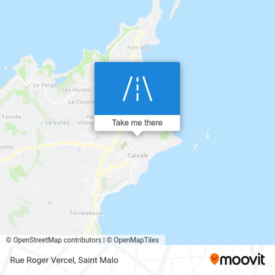 Rue Roger Vercel map