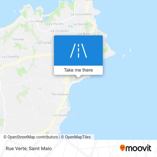 Rue Verte map