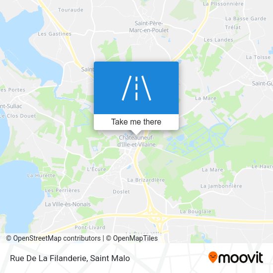 Rue De La Filanderie map