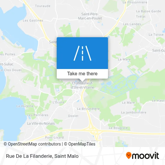 Rue De La Filanderie map