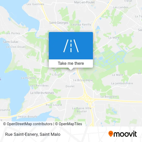 Rue Saint-Esnery map