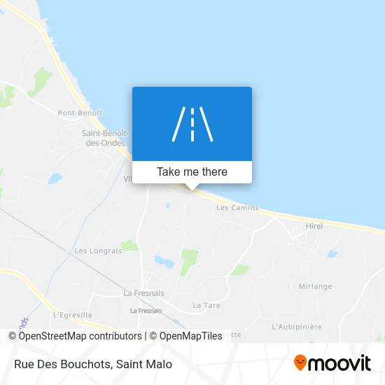 Rue Des Bouchots map