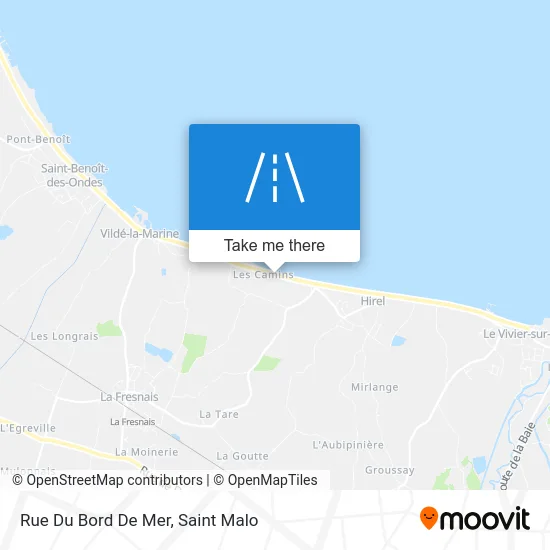 Rue Du Bord De Mer map