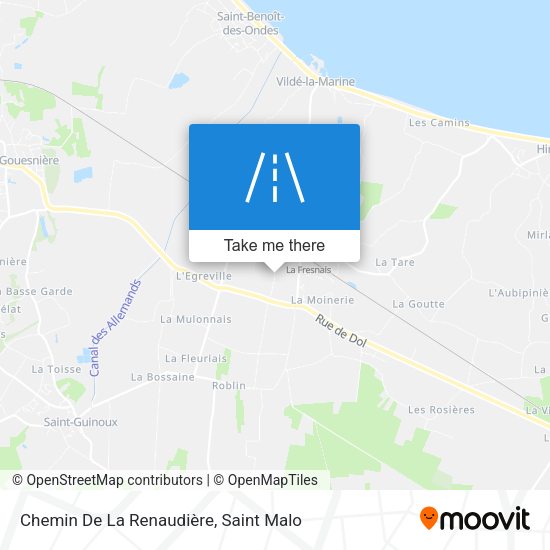 Chemin De La Renaudière map
