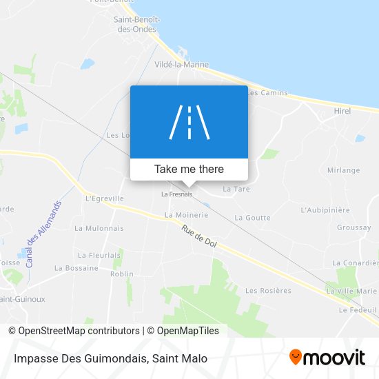 Impasse Des Guimondais map