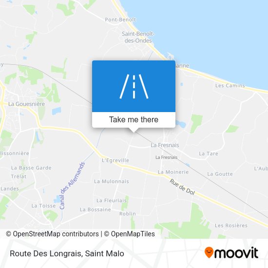 Route Des Longrais map