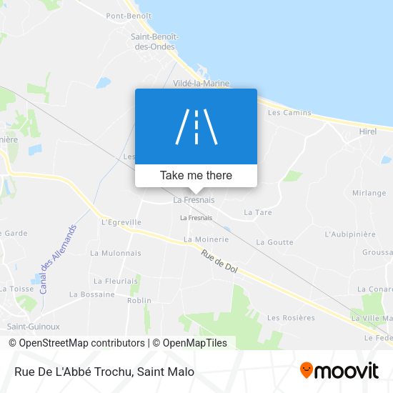 Rue De L'Abbé Trochu map