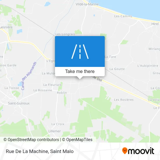 Rue De La Machine map