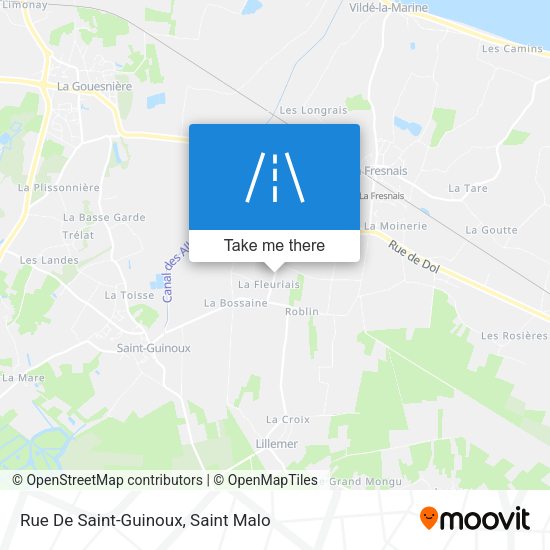 Rue De Saint-Guinoux map