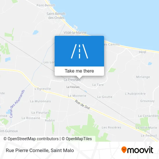 Rue Pierre Corneille map