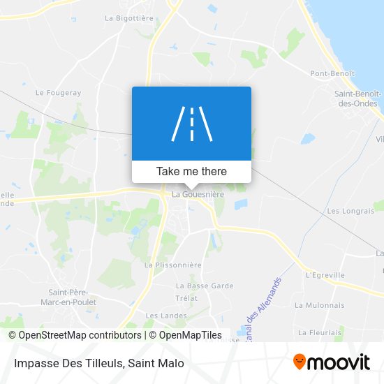 Impasse Des Tilleuls map