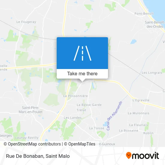 Rue De Bonaban map