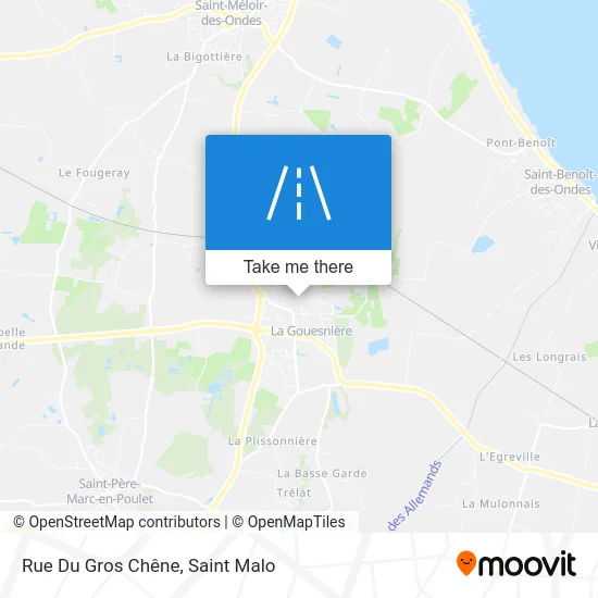 Rue Du Gros Chêne map