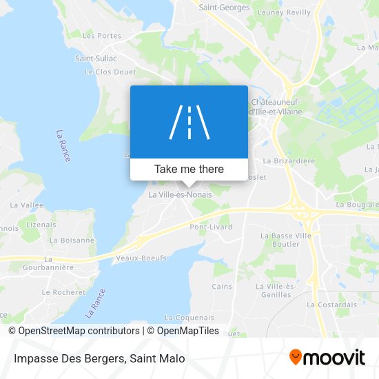 Impasse Des Bergers map