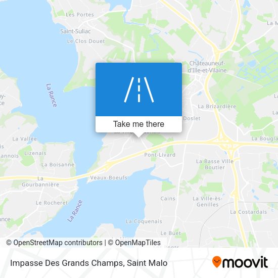 Impasse Des Grands Champs map