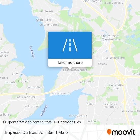 Impasse Du Bois Joli map