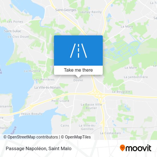 Passage Napoléon map