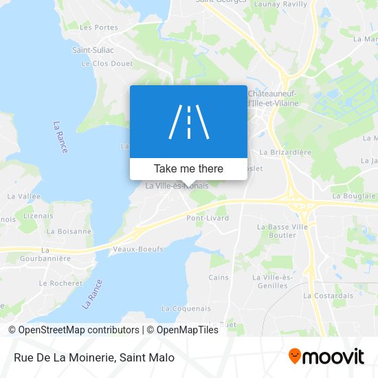 Rue De La Moinerie map