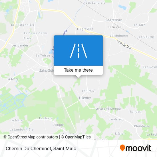 Chemin Du Cheminet map