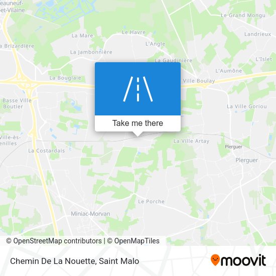 Chemin De La Nouette map