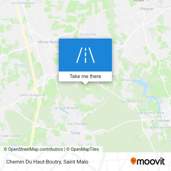 Chemin Du Haut-Boutry map