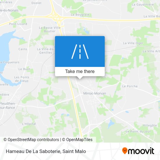 Hameau De La Saboterie map